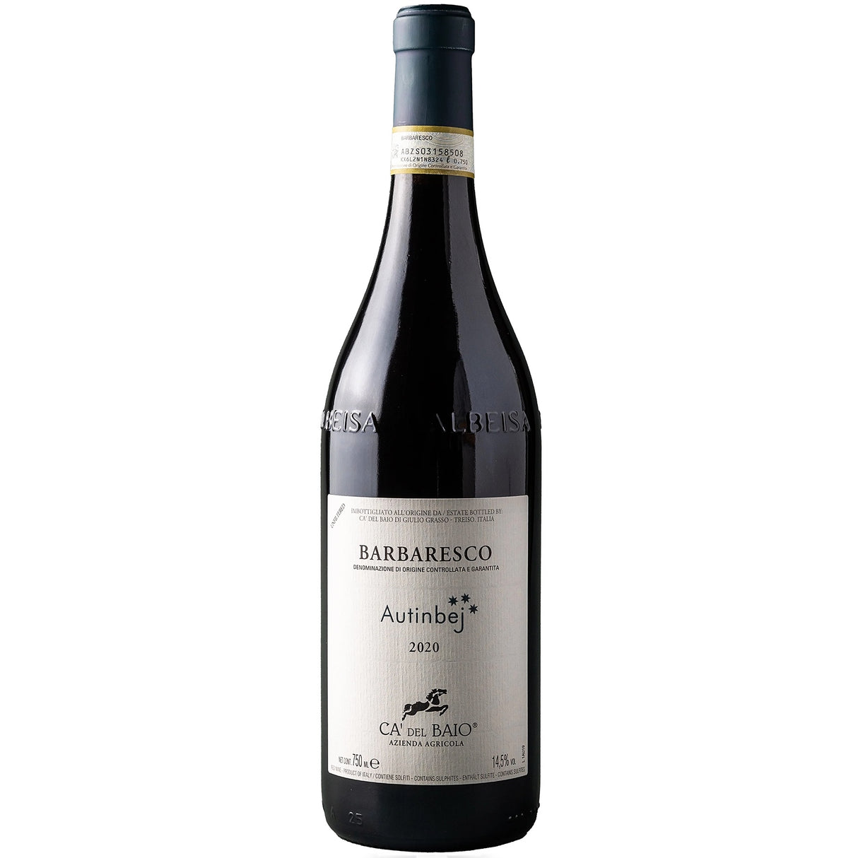 Ca' del Baio Autinbej Barbaresco DOCG - Grain & Vine | Natural Wines, Rare Bourbon and Tequila Collection