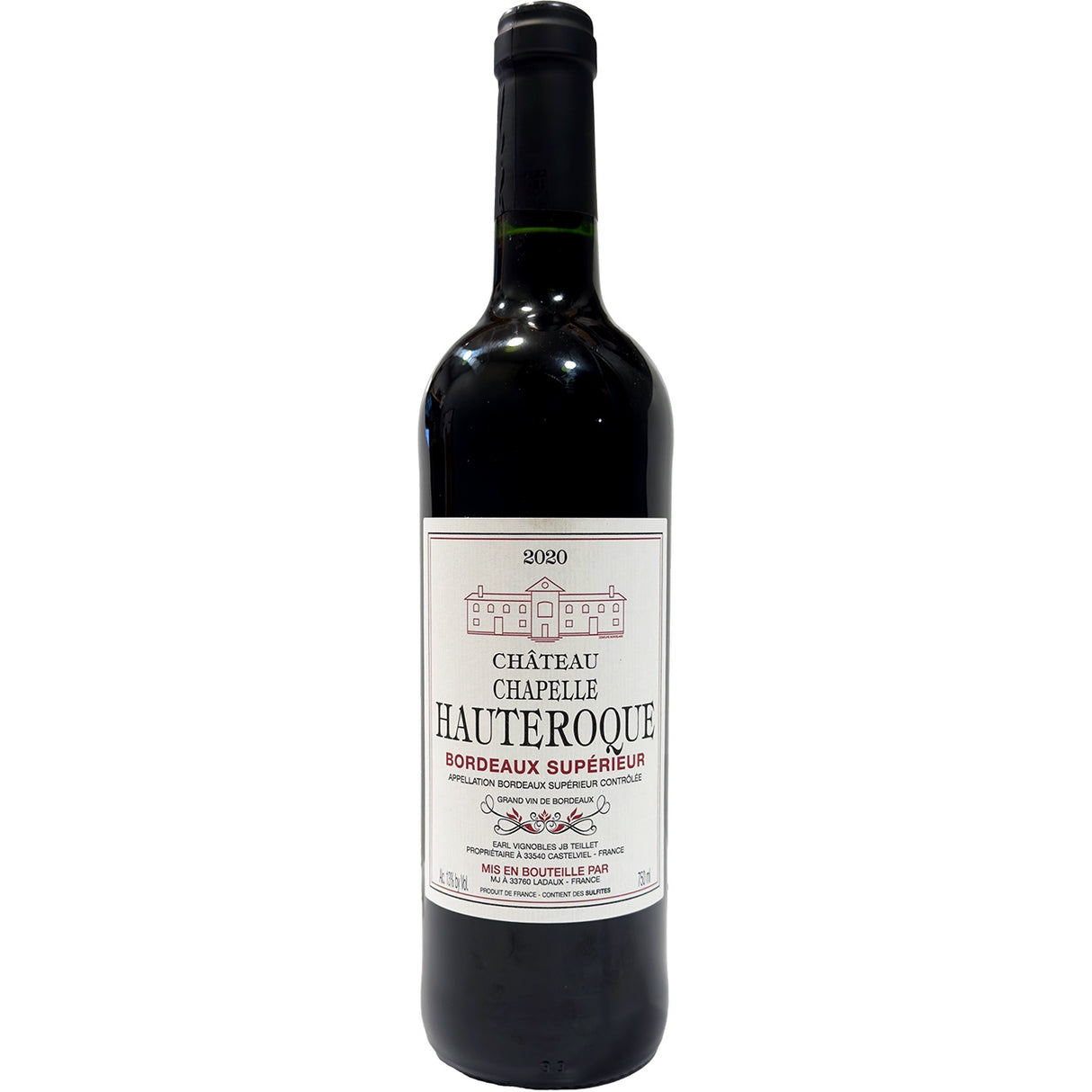 Chateau Chapelle Hauteroque Bordeaux Superieur - Grain & Vine | Natural Wines, Rare Bourbon and Tequila Collection
