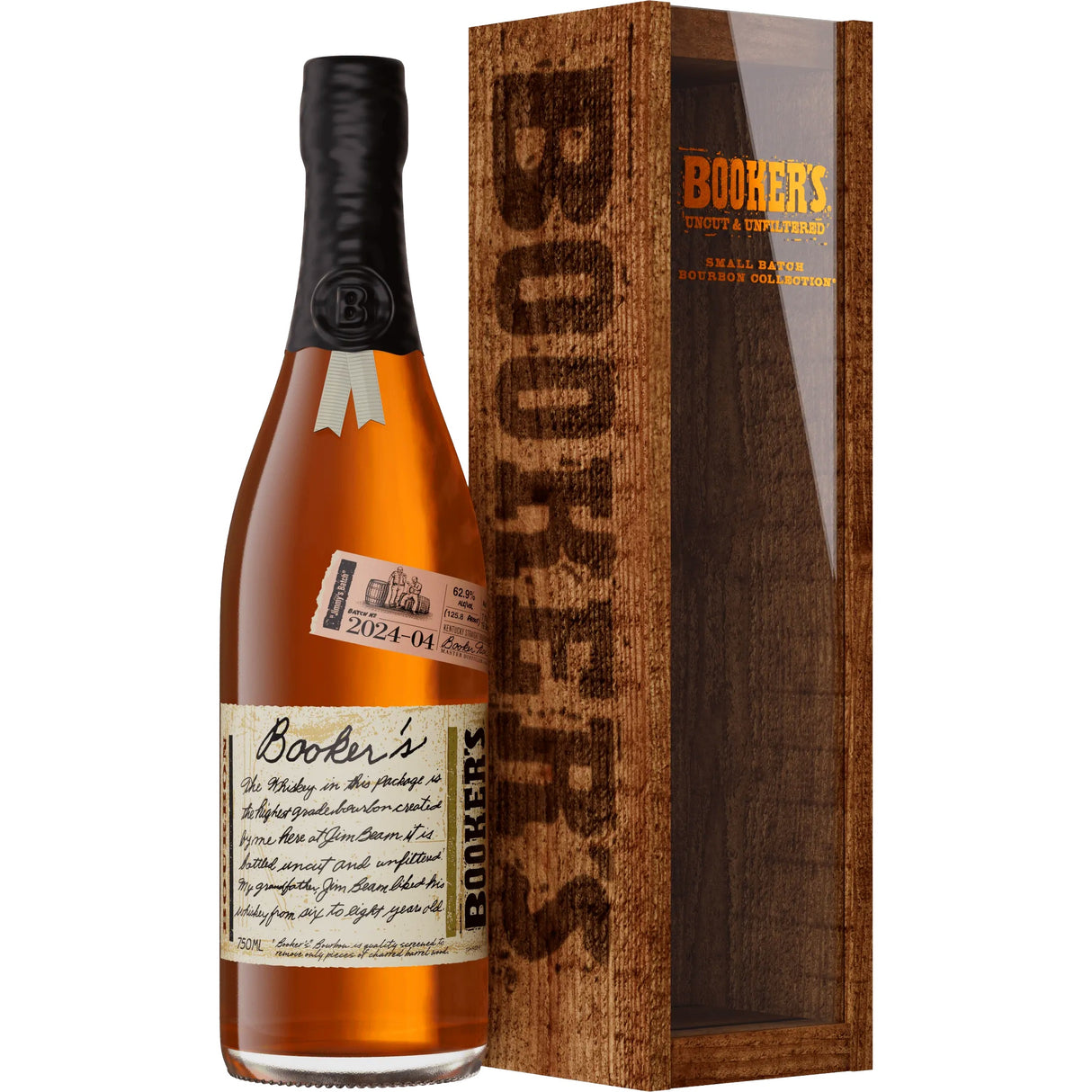 Booker's "Jimmy's Batch" Kentucky Straight Bourbon Whiskey - Grain & Vine | Natural Wines, Rare Bourbon and Tequila Collection