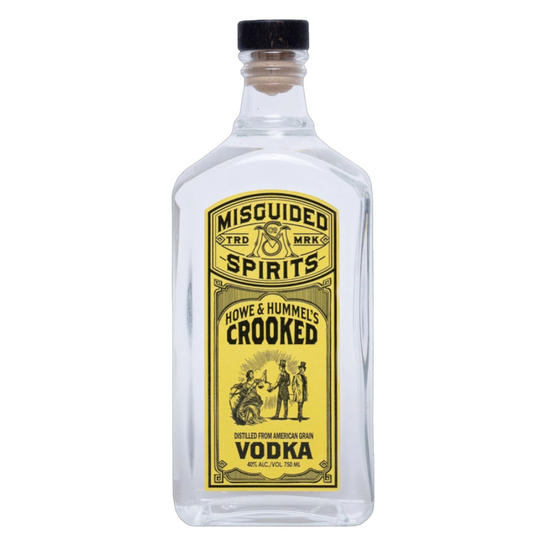 Misguided Spirits Howe & Hummel's Crooked Vodka - Grain & Vine | Natural Wines, Rare Bourbon and Tequila Collection