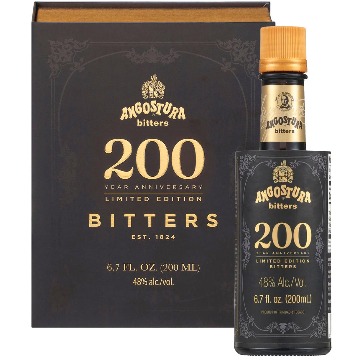 Angostura Bitters Wormwood 200th Anniversary Book Edition - Grain & Vine | Natural Wines, Rare Bourbon and Tequila Collection