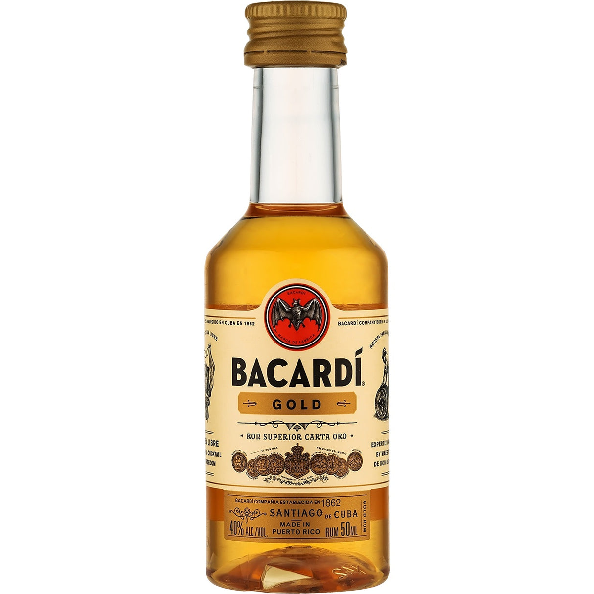 Bacardi Gold Rum - Grain & Vine | Natural Wines, Rare Bourbon and Tequila Collection