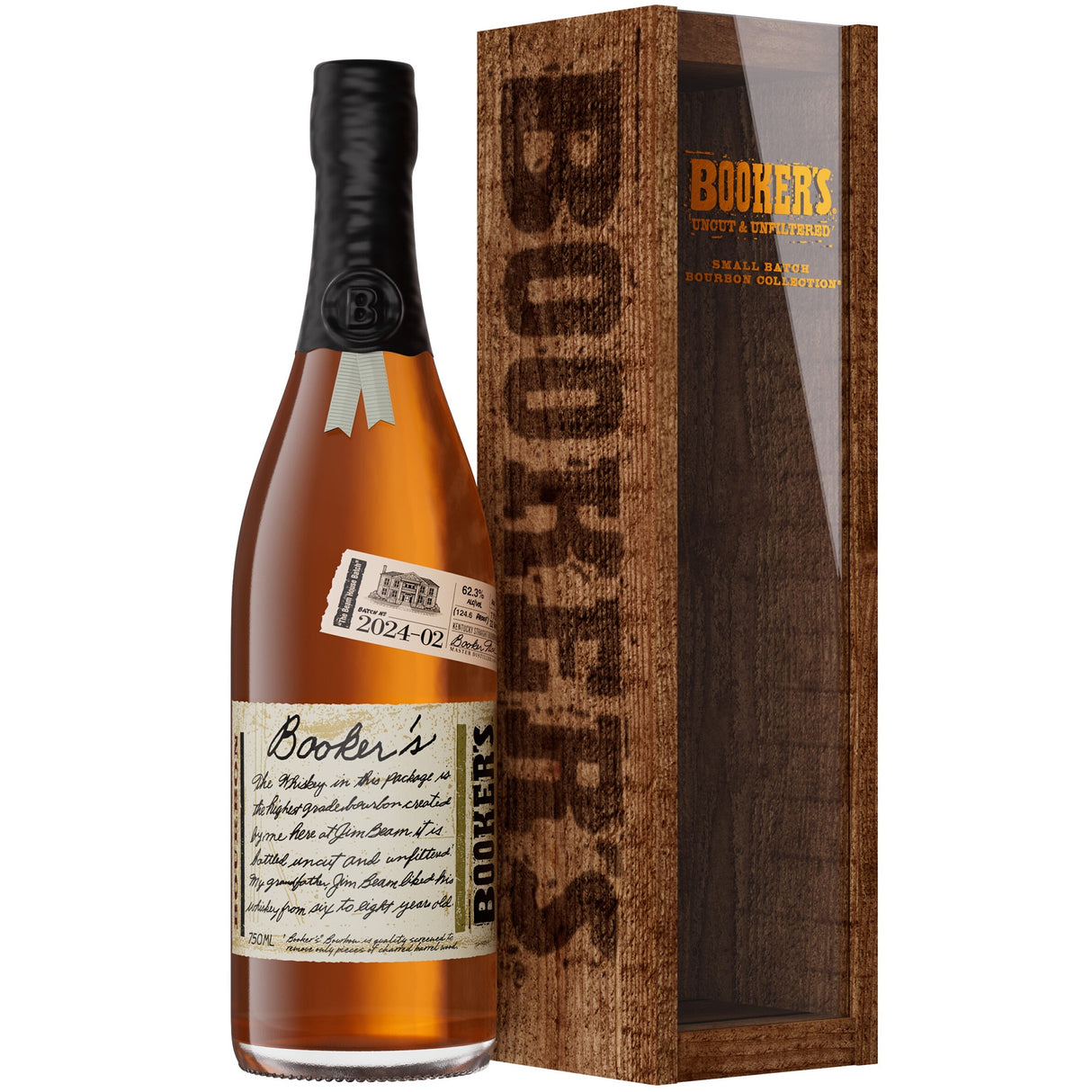 Booker's "The Beam House Batch" Kentucky Straight Bourbon Whiskey - Grain & Vine | Natural Wines, Rare Bourbon and Tequila Collection