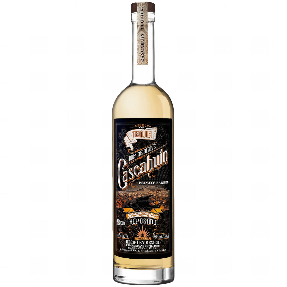 Cascahuin Private Barrel Reposado Tequila - Grain & Vine | Natural Wines, Rare Bourbon and Tequila Collection