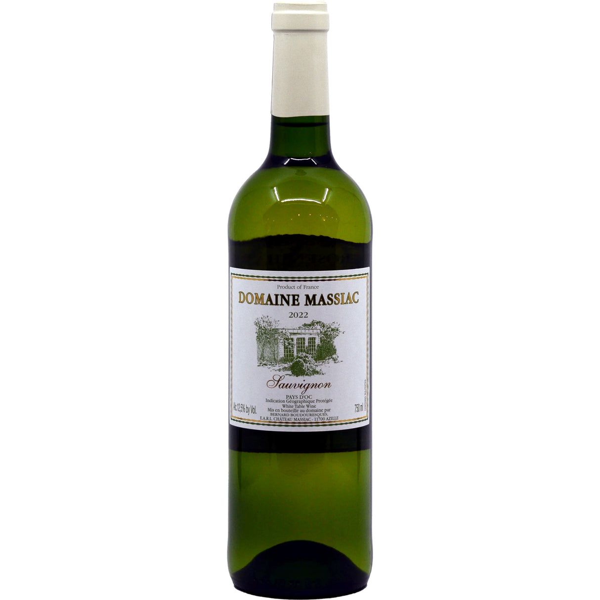 Chateau Massiac Pays D'oc Sauvignon Blanc - Grain & Vine | Natural Wines, Rare Bourbon and Tequila Collection