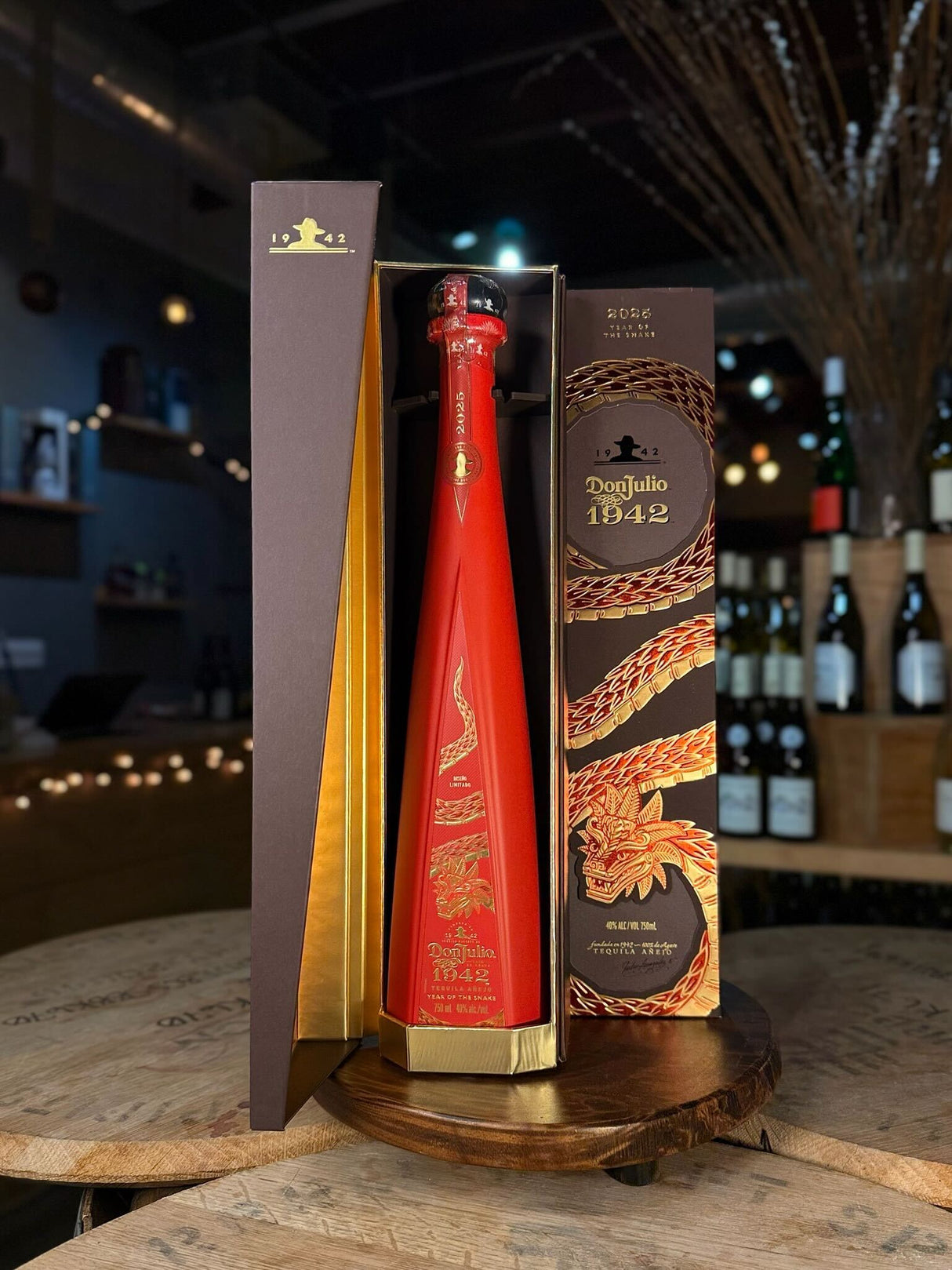 Don Julio 1942 Anejo Tequila New Year Of The Snake 2025 Edition - Grain & Vine | Natural Wines, Rare Bourbon and Tequila Collection