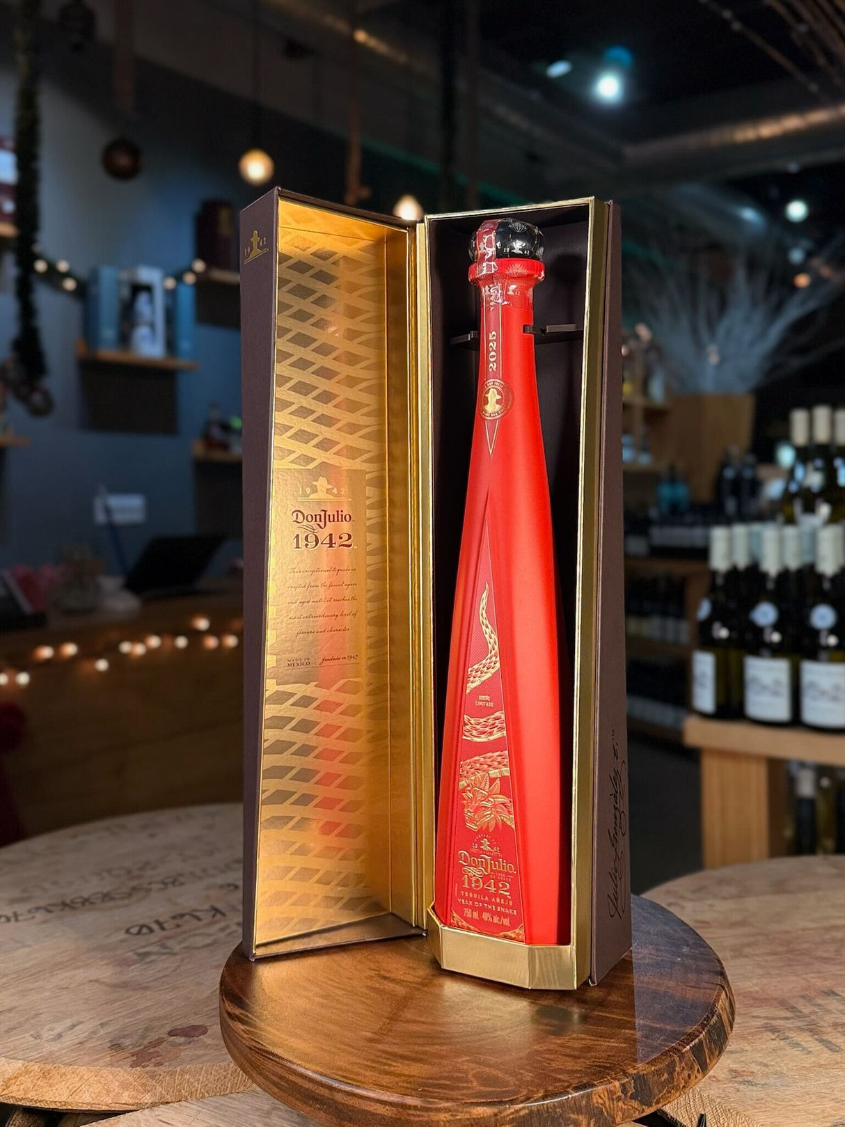 Don Julio 1942 Anejo Tequila New Year Of The Snake 2025 Edition - Grain & Vine | Natural Wines, Rare Bourbon and Tequila Collection