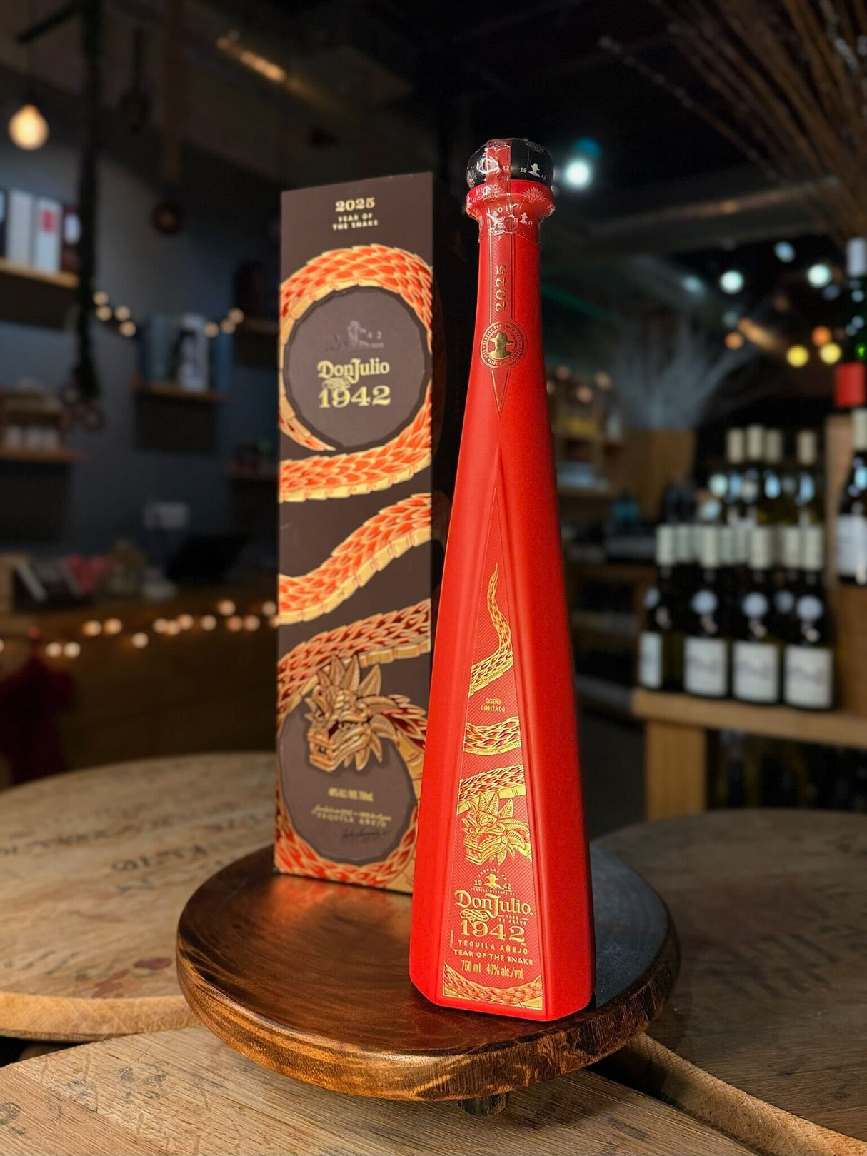 Don Julio 1942 Anejo Tequila New Year Of The Snake 2025 Edition - Grain & Vine | Natural Wines, Rare Bourbon and Tequila Collection