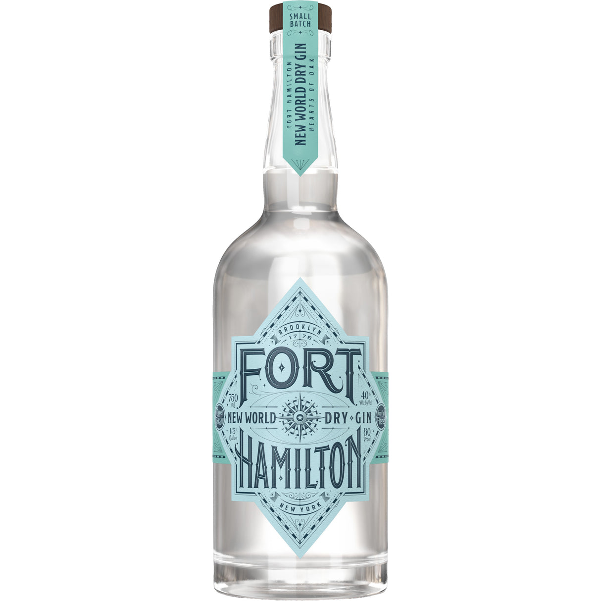 Fort Hamilton Copper Pot Still Non Chill Filtered New World Dry Gin - Grain & Vine | Natural Wines, Rare Bourbon and Tequila Collection