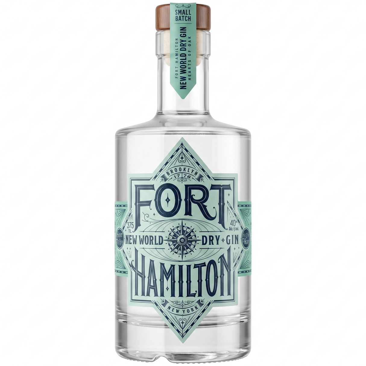 Fort Hamilton Copper Pot Still Non Chill Filtered New World Dry Gin
