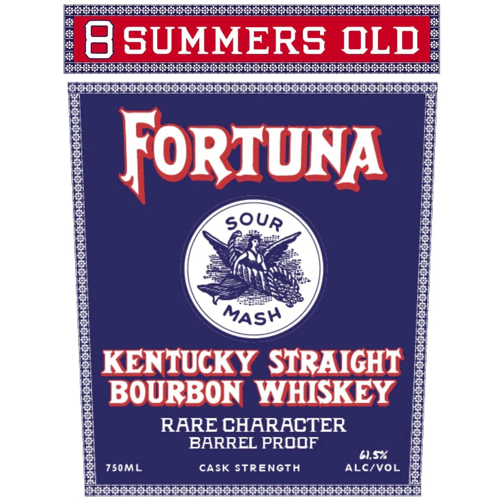 Fortuna 8 Summers Barrel Proof Kentucky Straight Bourbon Whiskey - Grain & Vine | Natural Wines, Rare Bourbon and Tequila Collection
