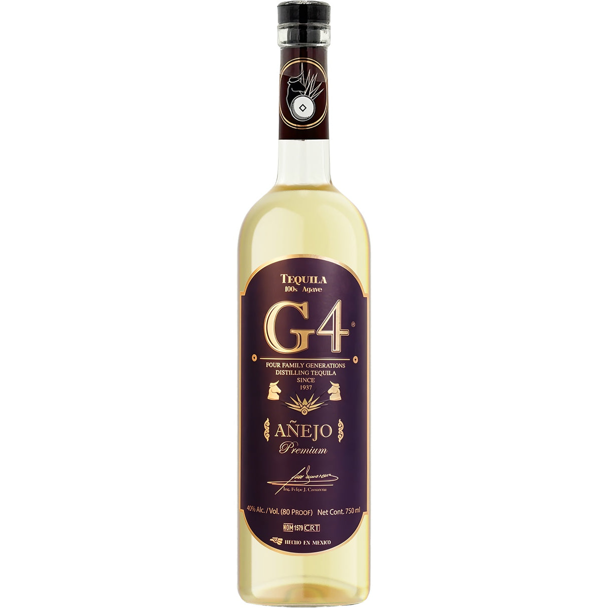 G4 Tequila Premium Anejo Tequila - Grain & Vine | Natural Wines, Rare Bourbon and Tequila Collection