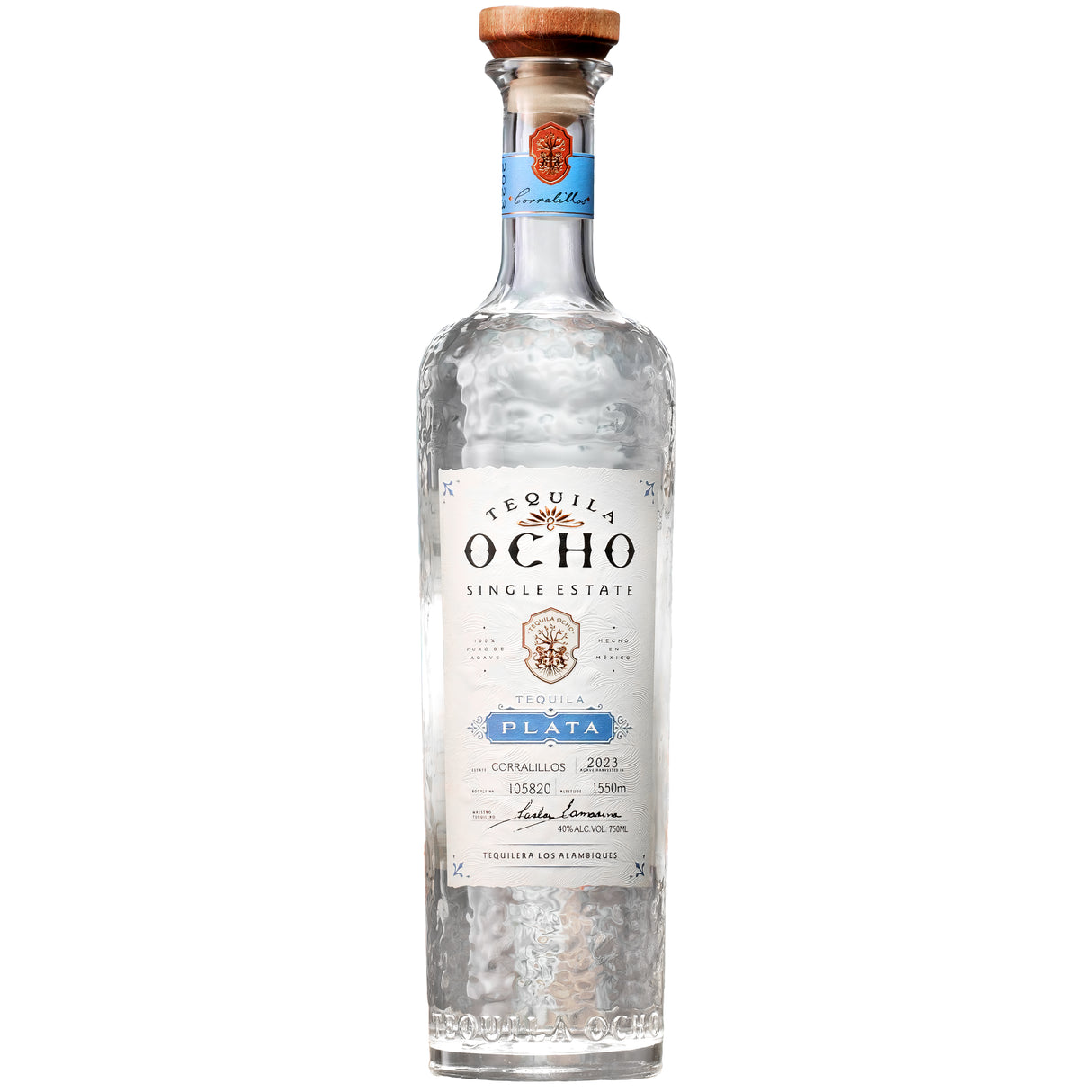 Tequila Ocho Single Estate Plata Tequila