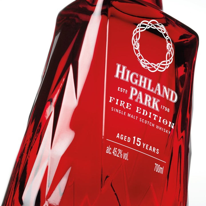 Highland Park Fire Edition 15 Year Single Malt Scotch Whisky - Grain & Vine | Natural Wines, Rare Bourbon and Tequila Collection