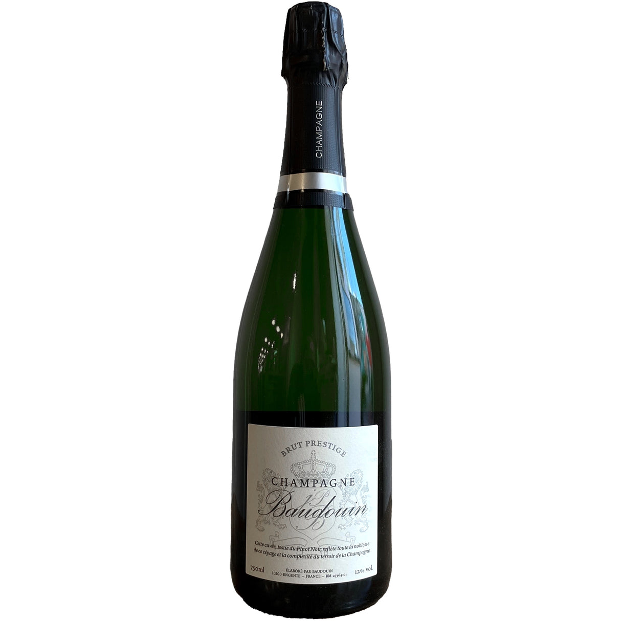 Jean-Pierre Baudouin Champagne Brut Cuvee Prestige - Grain & Vine | Natural Wines, Rare Bourbon and Tequila Collection