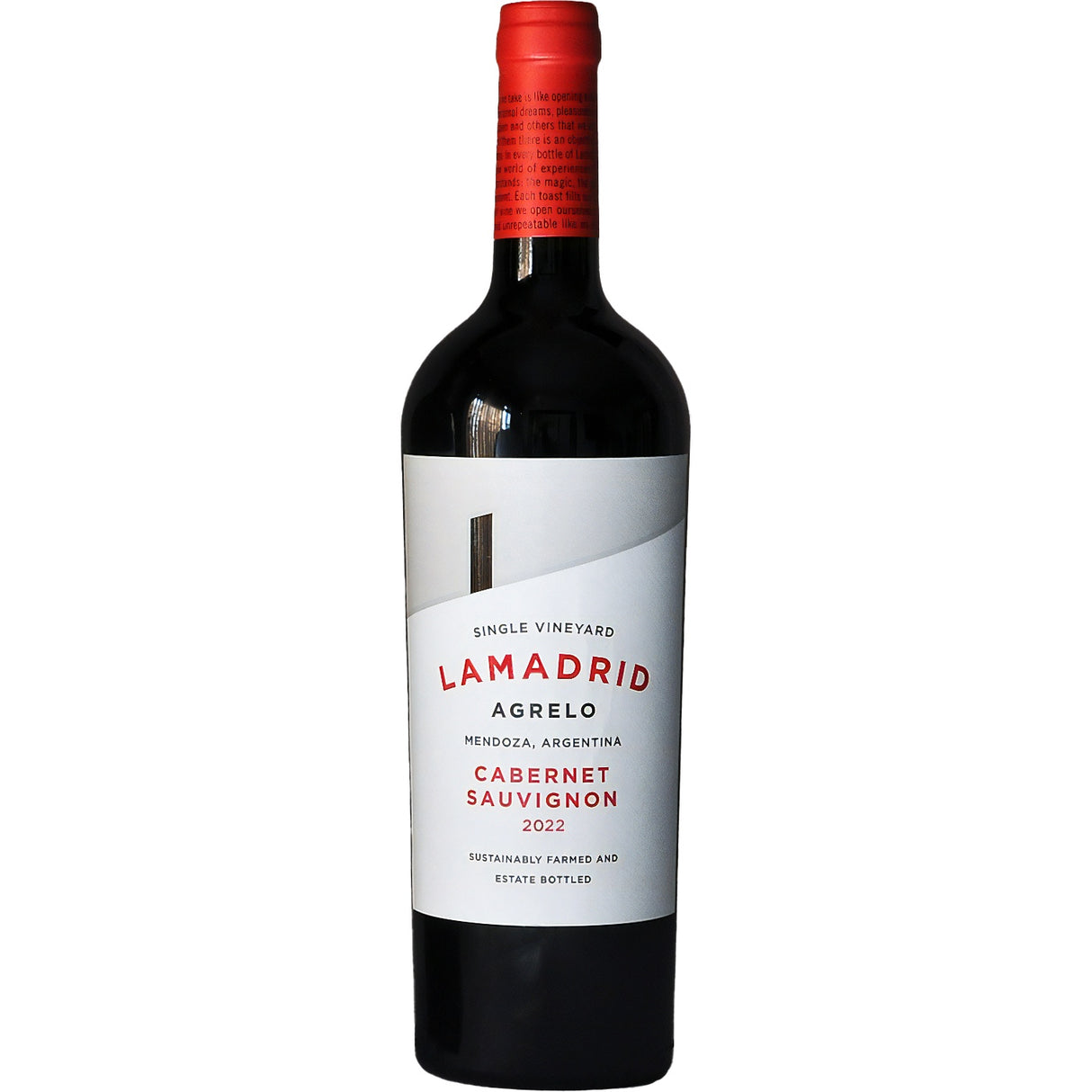 Lamadrid Estate Wines Agrelo Single Vineyard Cabernet Sauvignon - Grain & Vine | Natural Wines, Rare Bourbon and Tequila Collection