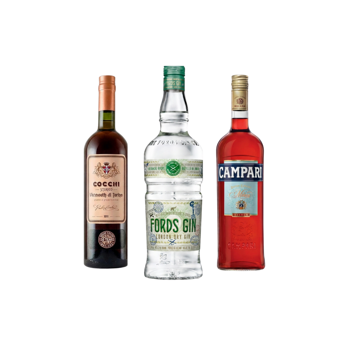 Fords Gin Negroni Combo Pack – 3‑Bottle Set