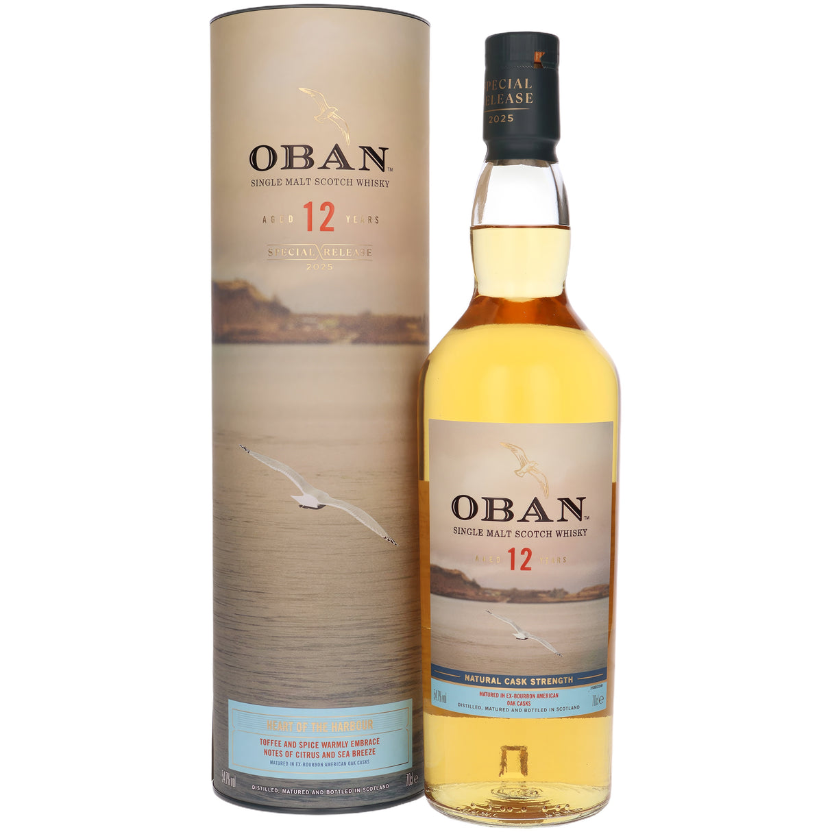 Oban "Heart of the Harbour" Aged 12 Years Old Single Malt Scotch Whisky 2025 Special Release