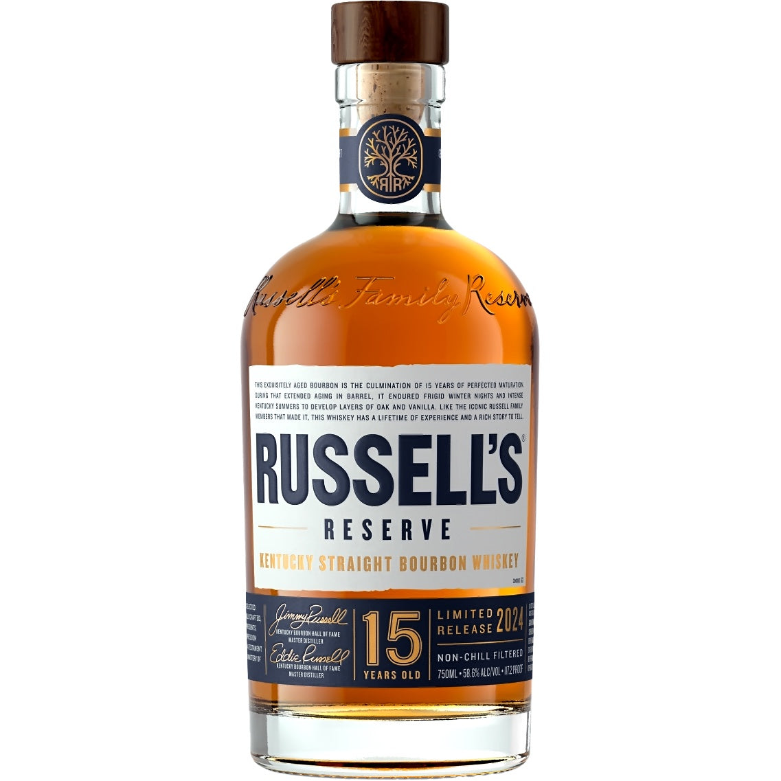 Russell's Reserve 15 Years Old Kentucky Straight Bourbon Whiskey - Grain & Vine | Natural Wines, Rare Bourbon and Tequila Collection