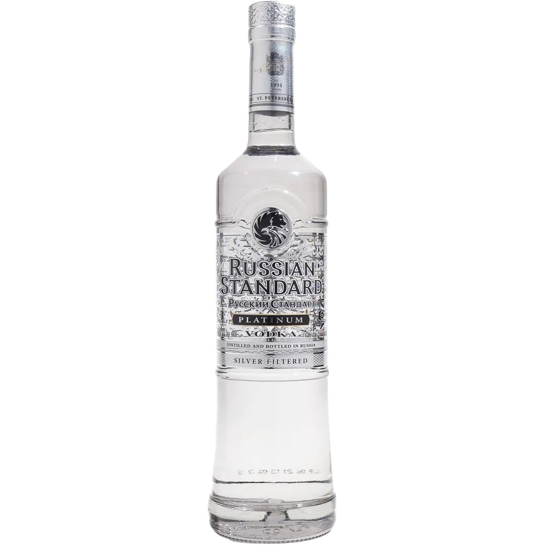 Russian Standard Silver Filtered Platinum Vodka