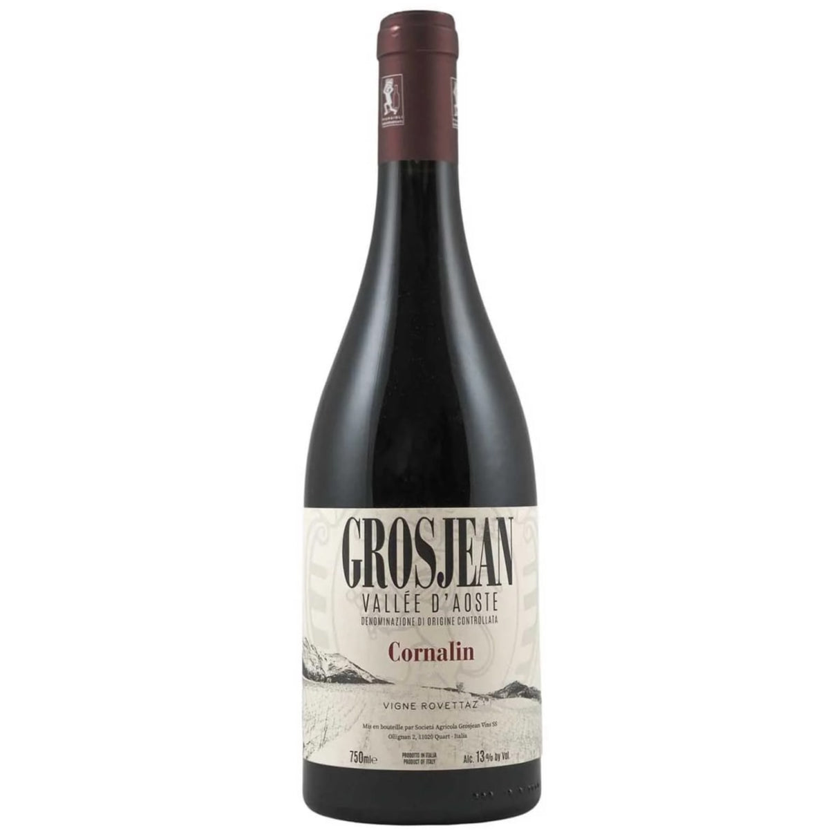 Grosjean Cornalin Vigne Rovettaz Vallee d'Aoste - Grain & Vine | Natural Wines, Rare Bourbon and Tequila Collection