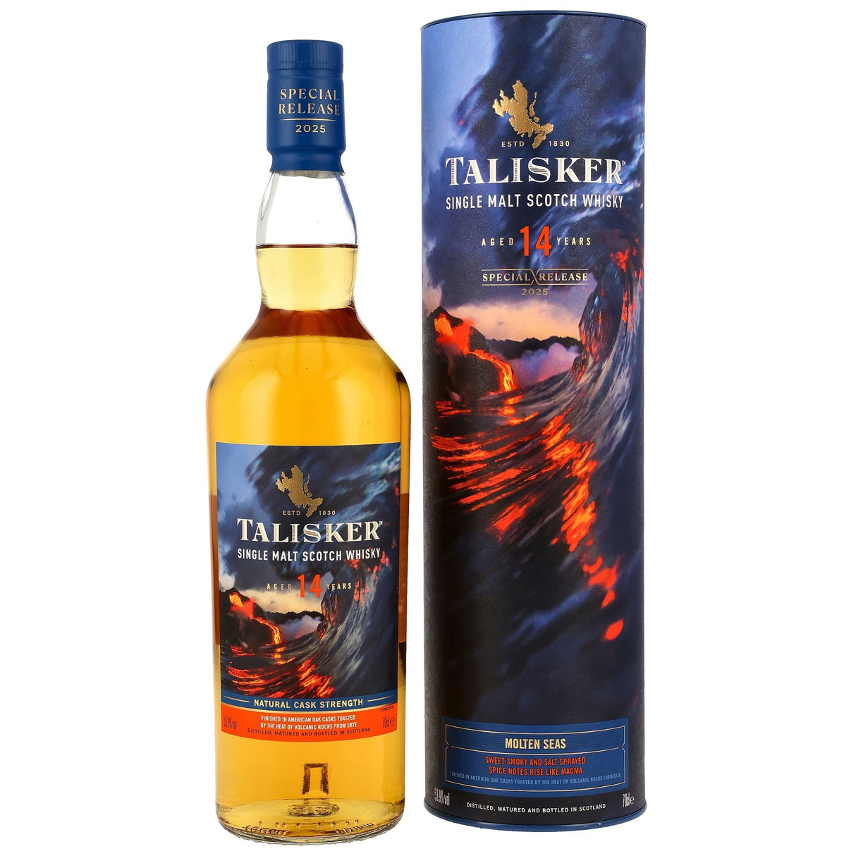 Talisker "Molten Seas" Aged 14 Years Old Single Malt Scotch Whisky 2025 Special Release