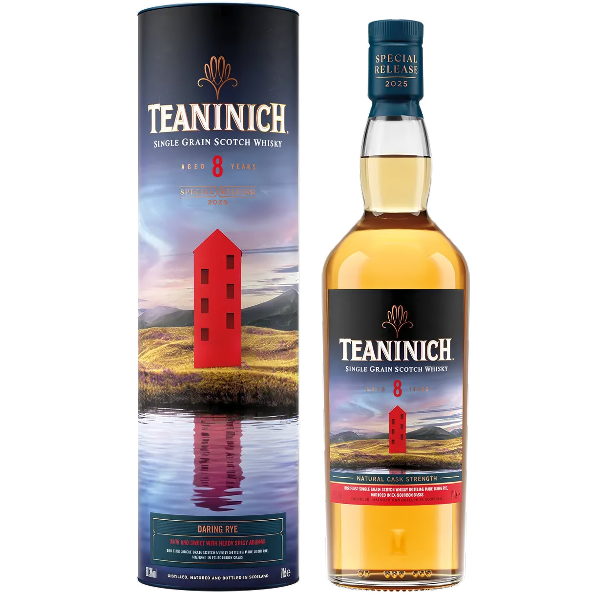 Teaninich "Daring Rye" Aged 8 Years Old Single Malt Scotch Whisky 2025 Special Release