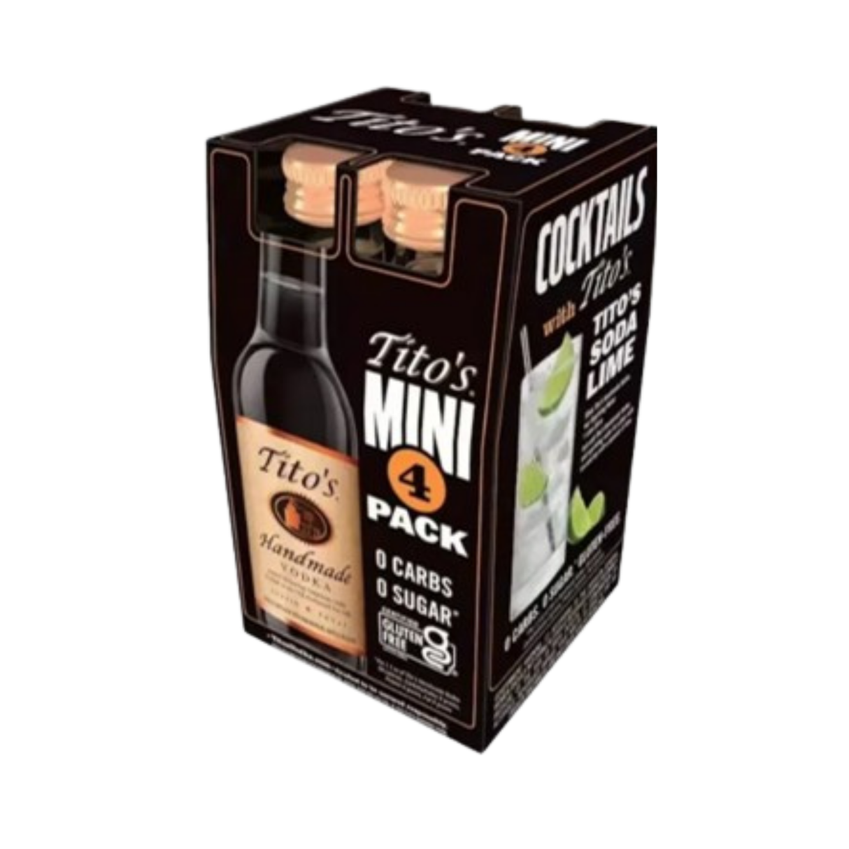 Tito's Vodka 50ml 4 Pack