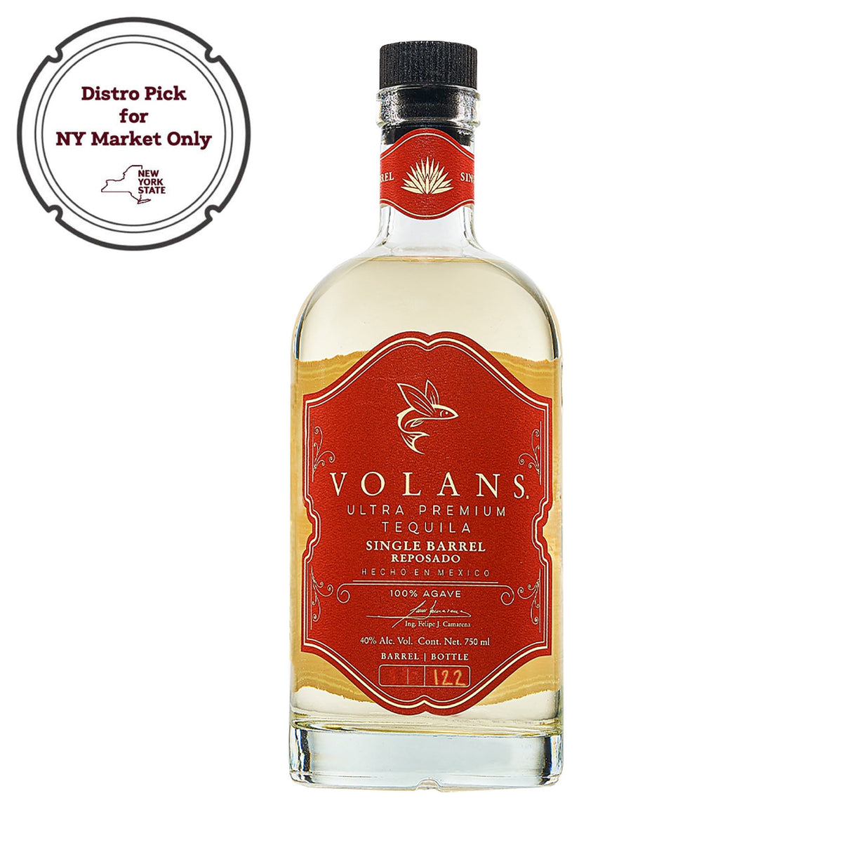 Volans Single Barrel Ultra Premium Reposado Tequila - Grain & Vine | Natural Wines, Rare Bourbon and Tequila Collection