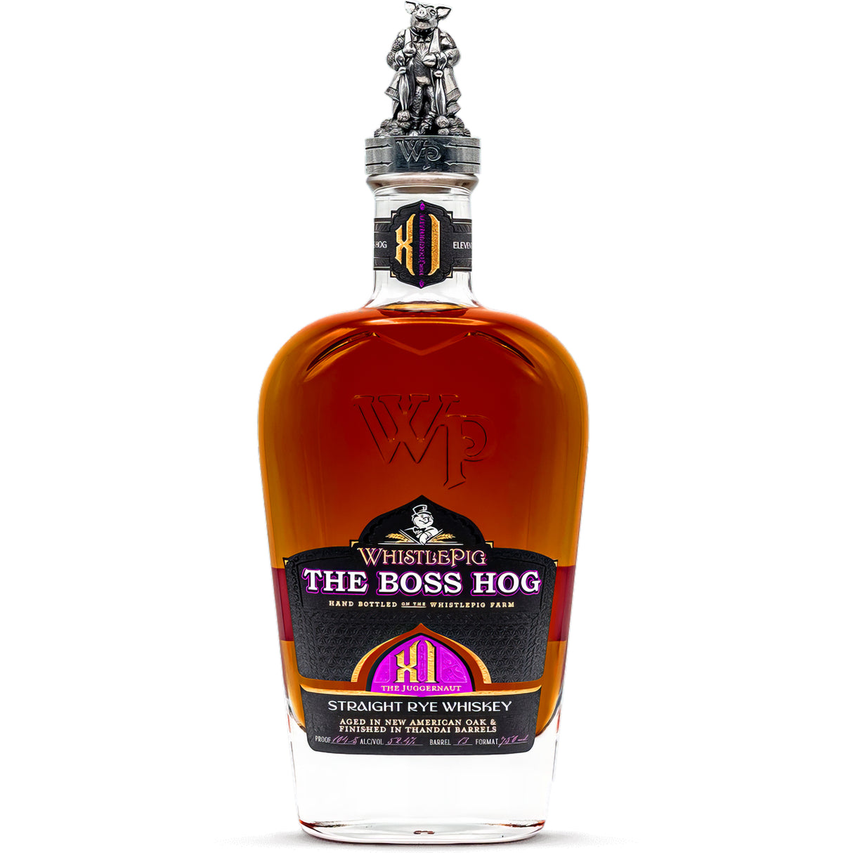 WhistlePig The Boss Hog "The Juggernaut" XI Edition Straight Rye Whiskey - Grain & Vine | Natural Wines, Rare Bourbon and Tequila Collection