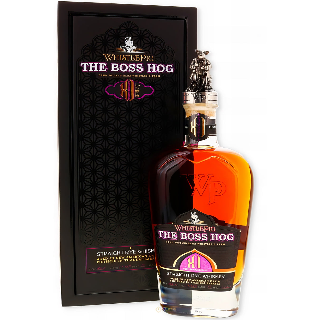 WhistlePig The Boss Hog "The Juggernaut" XI Edition Straight Rye Whiskey - Grain & Vine | Natural Wines, Rare Bourbon and Tequila Collection