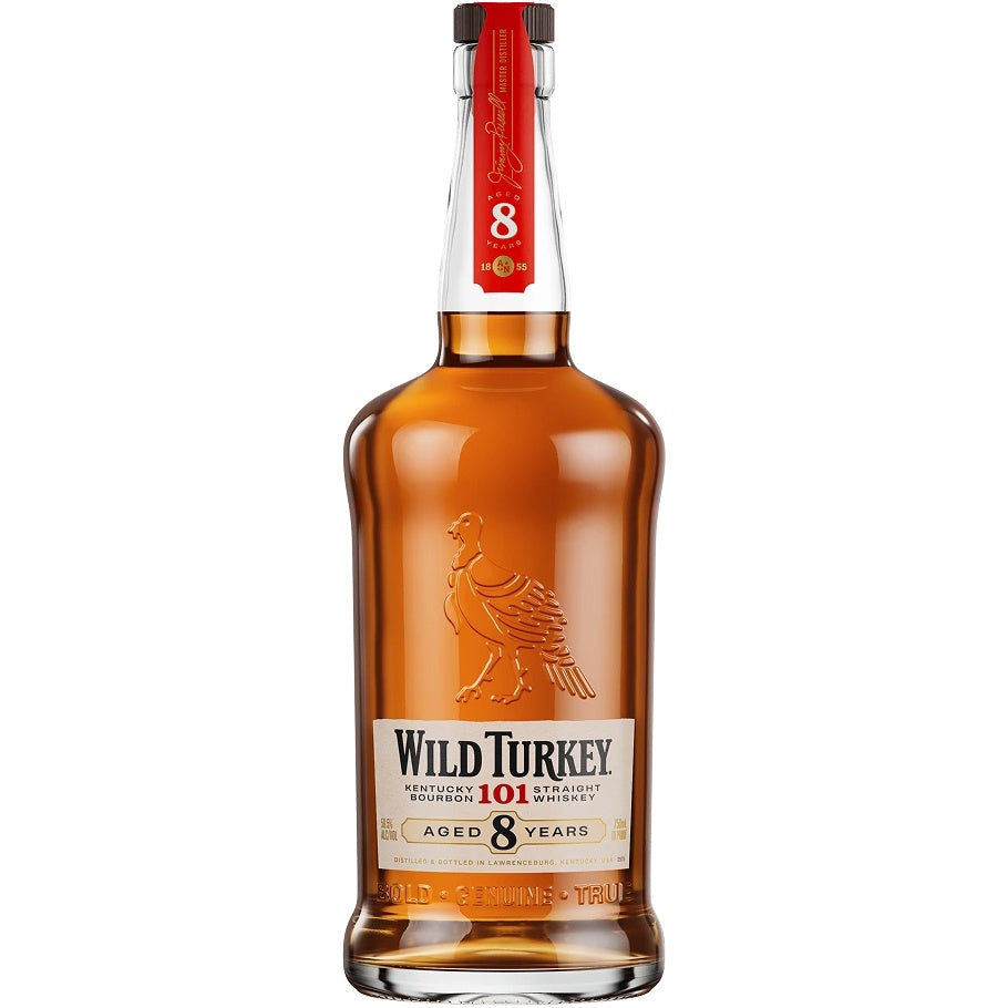 Wild Turkey 8 Year Old 101 Proof Kentucky Straight Bourbon Whiskey - Grain & Vine | Natural Wines, Rare Bourbon and Tequila Collection