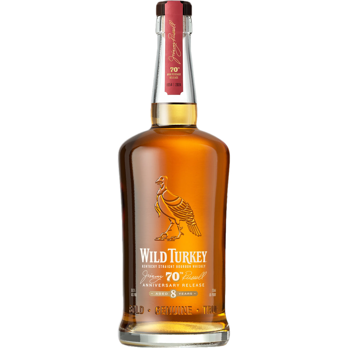 Wild Turkey Jimmy Russell 70th Anniversary Release Straight Bourbon Whiskey - Grain & Vine | Natural Wines, Rare Bourbon and Tequila Collection