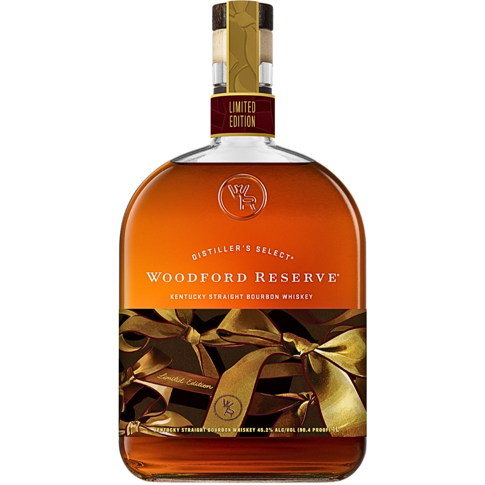 Woodford Reserve 2024 Holiday Edition Kentucky Straight Bourbon Whiskey - Grain & Vine | Natural Wines, Rare Bourbon and Tequila Collection
