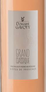 Domaine Gavoty Cotes de Provence Rose 'Grand Classique