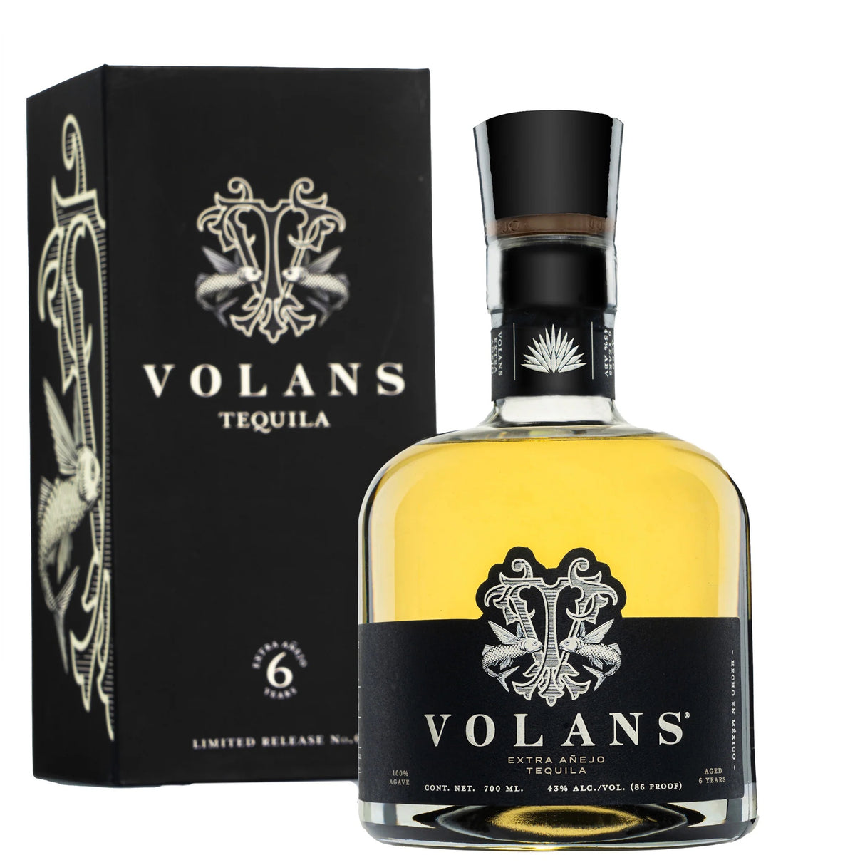 Volans 6 year Extra Añejo Tequila - Grain & Vine | Natural Wines, Rare Bourbon and Tequila Collection