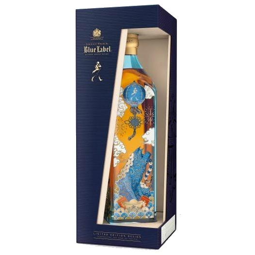 Johnnie Walker Blue Label Year of The Pig Scotch Whisky - Grain & Vine | Natural Wines, Rare Bourbon and Tequila Collection