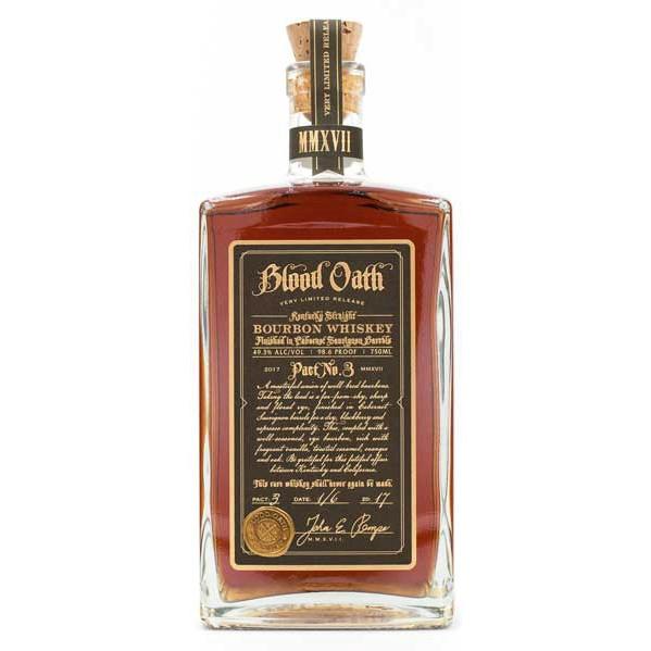 Blood Oath Pact No.3 Kentucky Straight Bourbon Whiskey - Grain & Vine | Natural Wines, Rare Bourbon and Tequila Collection