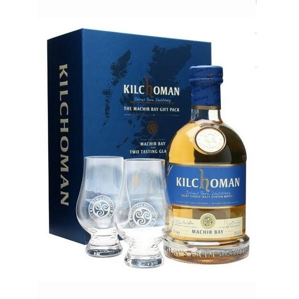 Kilchoman Distillery Machir Bay Single Malt Scotch Whisky Gift Set - Grain & Vine | Natural Wines, Rare Bourbon and Tequila Collection