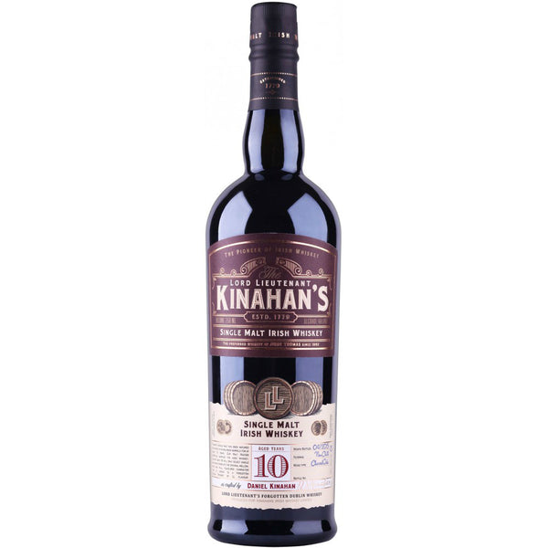 The Lord Lieutenant Kinahan's 10 Year Single Malt Irish Whiskey - Grain & Vine | Natural Wines, Rare Bourbon and Tequila Collection