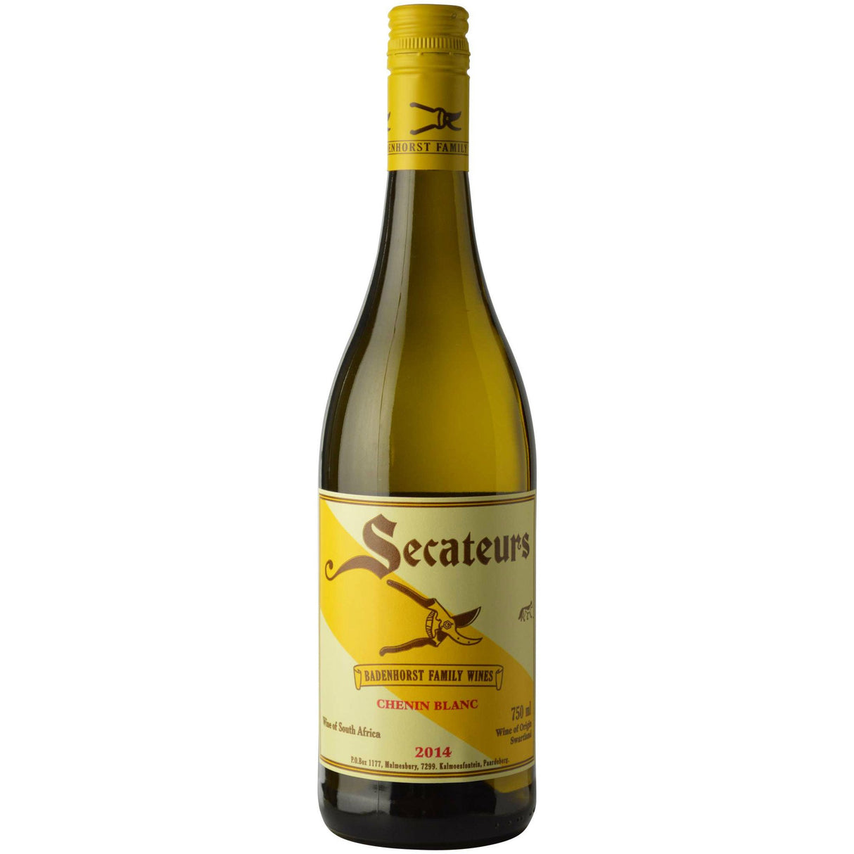 A.A.Badenhorst Secateur Swartland Chenin Blanc - Grain & Vine | Natural Wines, Rare Bourbon and Tequila Collection