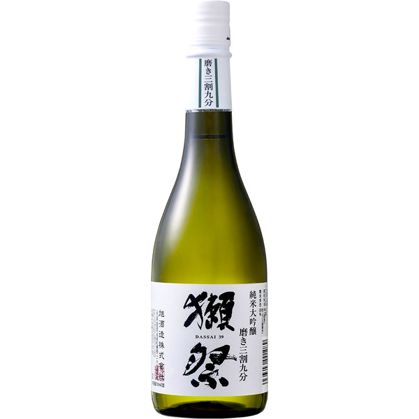 Asahi Shuzo Dassai 39 Junmai Daiginjo Sake - Grain & Vine | Natural Wines, Rare Bourbon and Tequila Collection