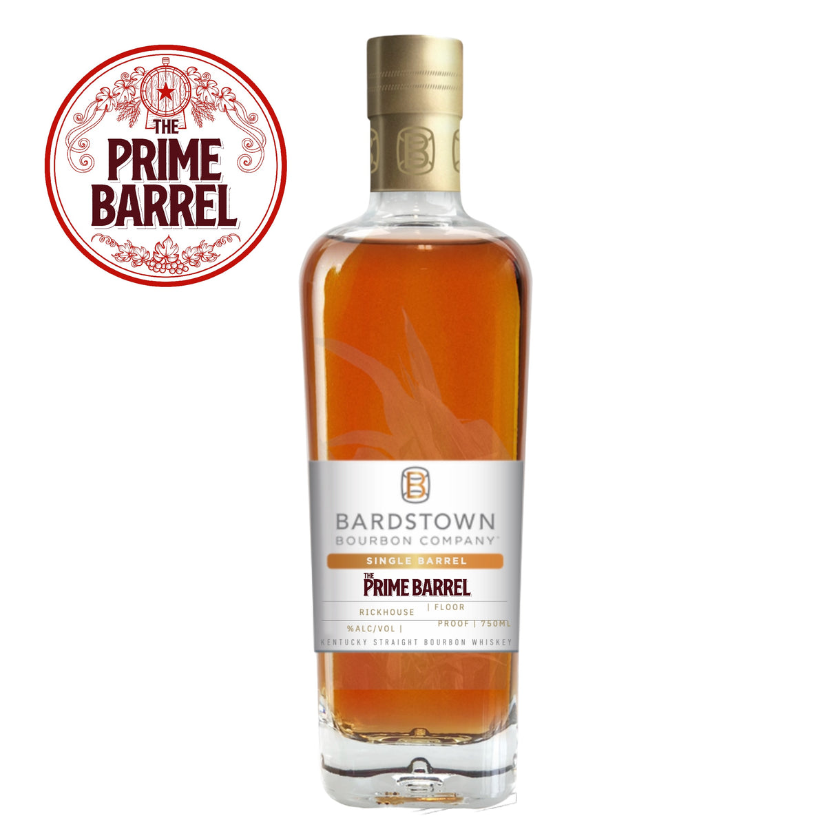 Bardstown Bourbon Company "Wonderwall" 7 Year Old Single Barrel Kentucly Straight Bourbon The Prime Barrel Pick #75 - Grain & Vine | Natural Wines, Rare Bourbon and Tequila Collection