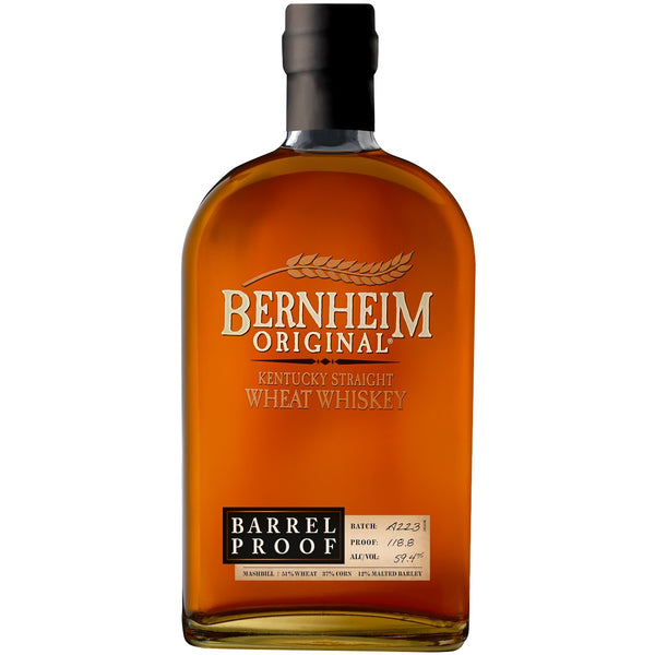 Bernheim Original Barrel Proof Kentucky Straight Wheat Whiskey - Grain & Vine | Natural Wines, Rare Bourbon and Tequila Collection