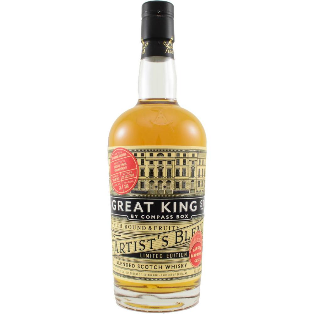 Compass Box 'Great King Street' Marrying Cask Finish Blended Scotch Whisky - Grain & Vine | Natural Wines, Rare Bourbon and Tequila Collection
