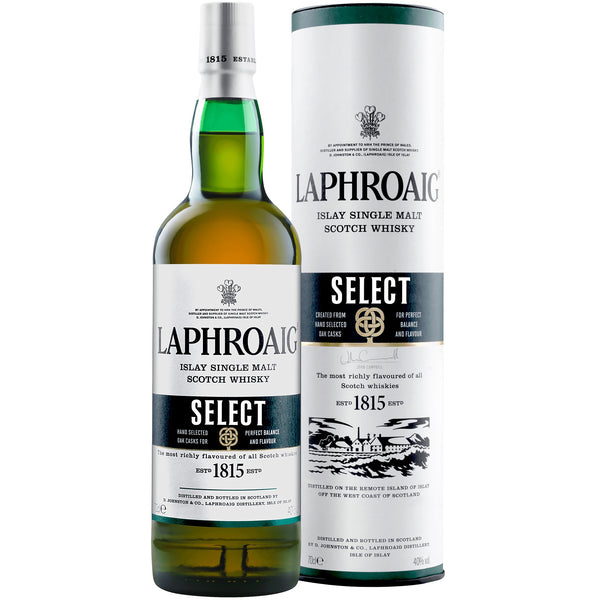 Laphroaig Select Islay Single Malt Scotch Whisky - Grain & Vine | Natural Wines, Rare Bourbon and Tequila Collection