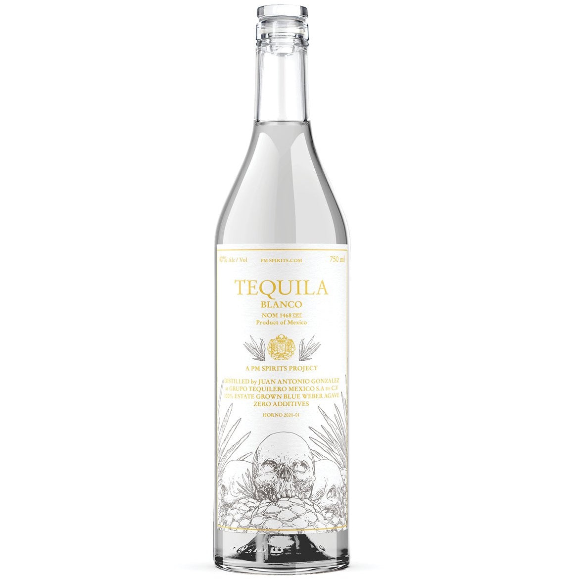 PM Spirits Project Single Oven Tequila Blanco - Grain & Vine | Natural Wines, Rare Bourbon and Tequila Collection