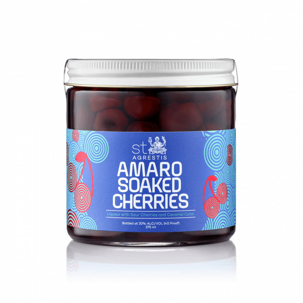 St. Agrestis Amaro Soaked Cherries - Grain & Vine | Natural Wines, Rare Bourbon and Tequila Collection