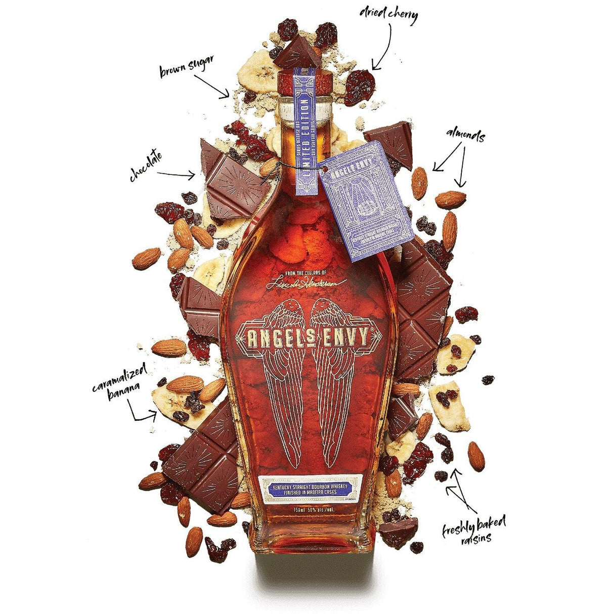 Angel's Envy "Cellar Collection Release No. 3" Kentucky Straight Bourbon Whiskey Finished in Madeira Casks - Grain & Vine | Natural Wines, Rare Bourbon and Tequila Collection