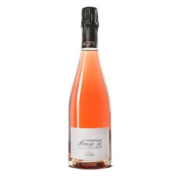 Mousse Fils Effusion Rose Brut Champagne - Grain & Vine | Natural Wines, Rare Bourbon and Tequila Collection